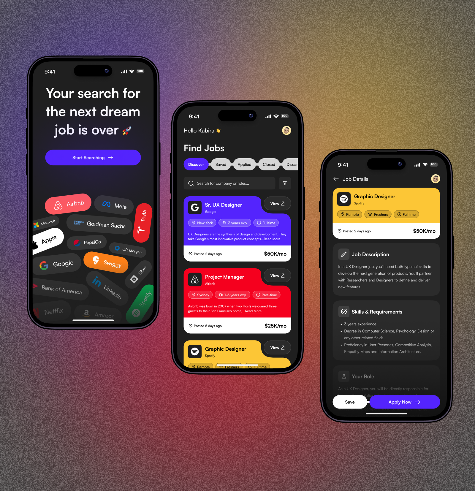 picture of three iphones